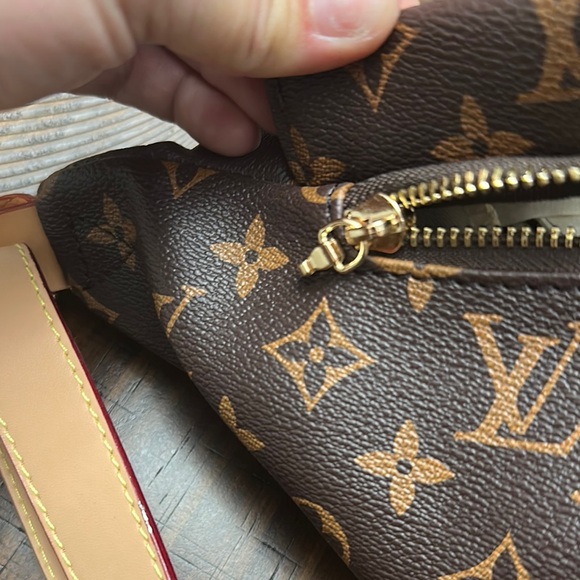 Brown and Tan Monogram Belt Bag - Picture 2 of 7